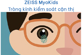 Tròng kính ZEISS MyoKids® kiểm soát cận thị